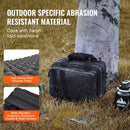 Taktiskā šautuves soma divām pistolēm — 2 noņemamas somiņas, 6 magazīnas, aizslēdzama, melna