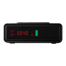 VEVOR pistoles atvilktnes seifs, ieroču seifs ar pirkstu nospieduma, paroles un atslēgas piekļuvi, ātrās piekļuves sistēma ar displeju, paredzēts 2 pistolēm un aptverēm, ar bezvadu uzlādi, lietošanai uz galda vai pie gultas