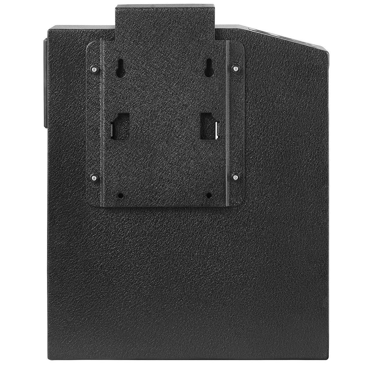 VEVOR Wall-Mounted Gun Safe – Biometric Safe with Three Quick Access Methods: Fingerprint, Password and Keys, for 1 Pistol – for Home, Bedside, Nightstand or Wall Use