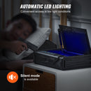 VEVOR biometriskais seifs pistolēm ar 3 piekļuves veidiem – piemērots 2 pistolēm