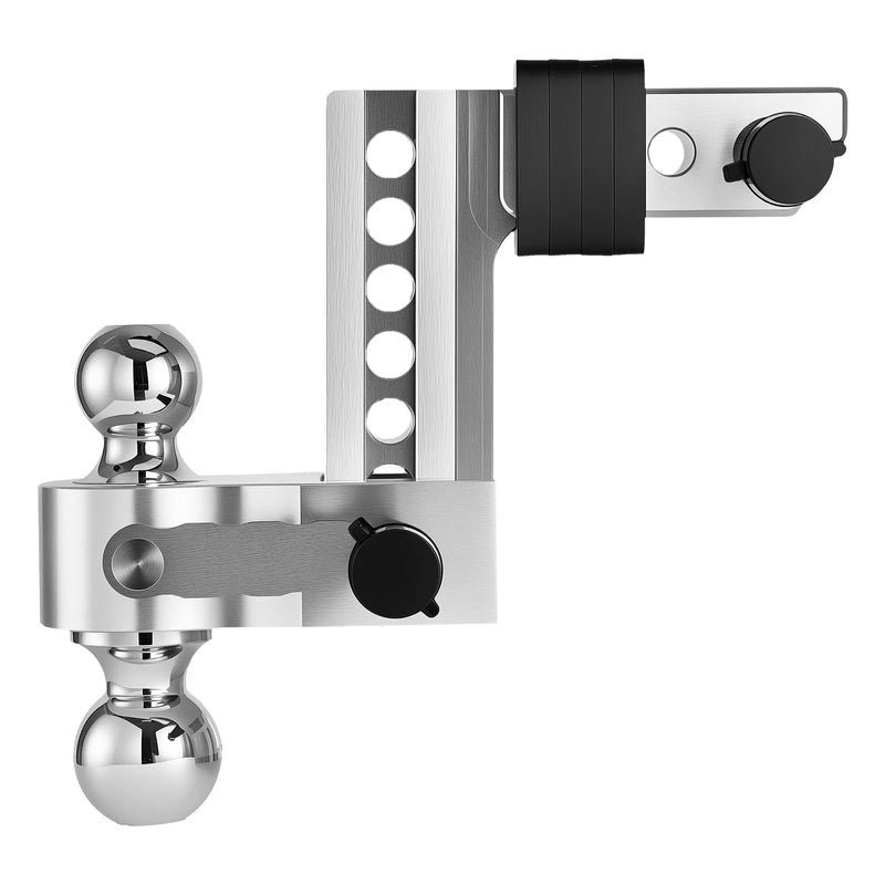 Regulējams piekabes āķis 50 mm uztvērējs, 152 mm nolaišana, trīslodveida āķis, 6800 kg