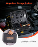 VEVOR radiatora vakuuma uzpildes komplekts, dzesēšanas sistēmas vakuuma un šķidruma uzpildes rīks ar manometru, pārnēsājams komplekts ar koferi, universāla saderība automašīnām, furgoniem, SUV un kravas auto