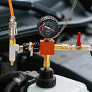 VEVOR dzesēšanas sistēmas spiediena testa komplekts, 28 daļas, radiatora vakuuma uzpildes komplekts ar 4 adapteriem, universāla saderība, ar spiediena sūkni un alumīnija sakausējuma uzpildes ierīci