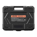 VEVOR dzesēšanas šķidruma spiediena testera komplekts, 47 daļu radiatora vakuuma uzpildes sistēma ar 3 metāla adapteriem, universāls automobiļu dzesēšanas sistēmu diagnostikas instruments ar spiediena sūkni un plastmasas uzpildes tvertni