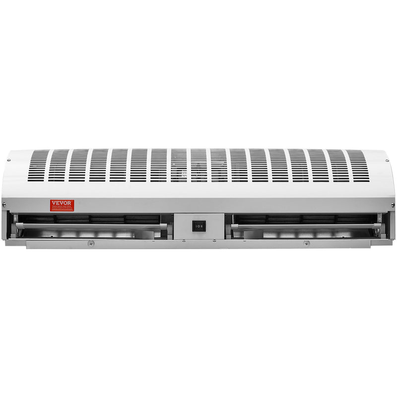 VEVOR 0,9 m iekštelpu gaisa aizkars, 2 ātrumi, 2038 m³/h, UL sertificēts, sienas stiprinājums, bez apsildes, ar izturīgu slēdzi, viegla uzstādīšana