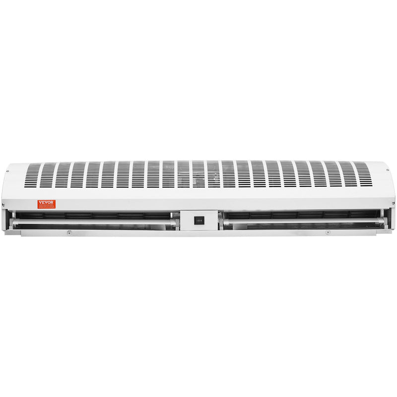 VEVOR 1.2m Komerciālais Iekštelpu Gaisa Aizkars – Super Jauda, 2 Ātrumi, 2802 m³/h, 1.2m iekštelpu gaisa aizka, Ar diviem ātruma režīmiem un maksimālo gaisa plūsmu 2802 m³/h