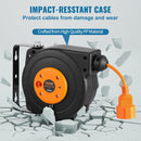 VEVOR 1000W automātiski ievelkama pagarinātāja spole ar 9 m strāvas vadu, 1 m ievadvadvads