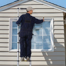 VEVOR teleskopiskās izbīdāmās kāpnes, 2,6 m, ar vienas pogas ievilkšanu, 170 kg slodze