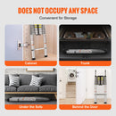 VEVOR teleskopiskās alumīnija kāpnes 4,6 m, daudzfunkcionālas, pārnēsājamas, 180 kg slodze