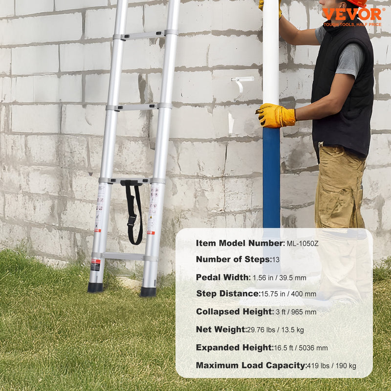 Телескопические камеры VEVOR, 5 м, с возможностью подъема, вес 190 кг