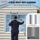 VEVOR teleskopiskā kāpne, 6,2 m alumīnija vieglā izvelkamā kāpne, salokāma ar daudzpogu atvilkšanas mehānismu, nestspēja 190 kg, neslīdoši kāju gali, pārnēsājama un kompaktā mājas, RV vai bēniņu lietošanai