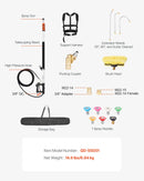 Профессиональные телескопы аугстспидиена мазгатаи узгалис 7,3 м ар бирсти, узгалием у stiprinājumu siksnām