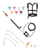 Augstspiediena teleskopiskā strūkla 6,4 m 276 bar