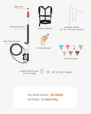 Augstspiediena teleskopiskā strūkla 6,4 m 276 bar