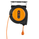 VEVOR 1600W automātiski ievelkama pagarinātāja spole ar 19 m strāvas vadu, 1 m ievadvadvads