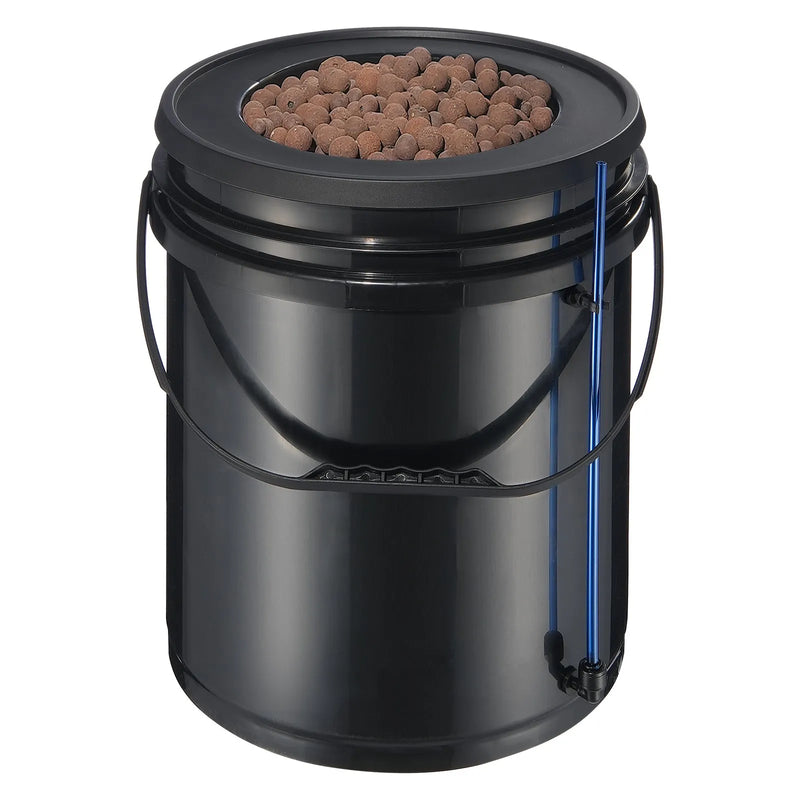 DWC hidroponikas sistēma ar recirkulējošu dziļo ūdens kultūru, 4 tvertnes, 18,9 l