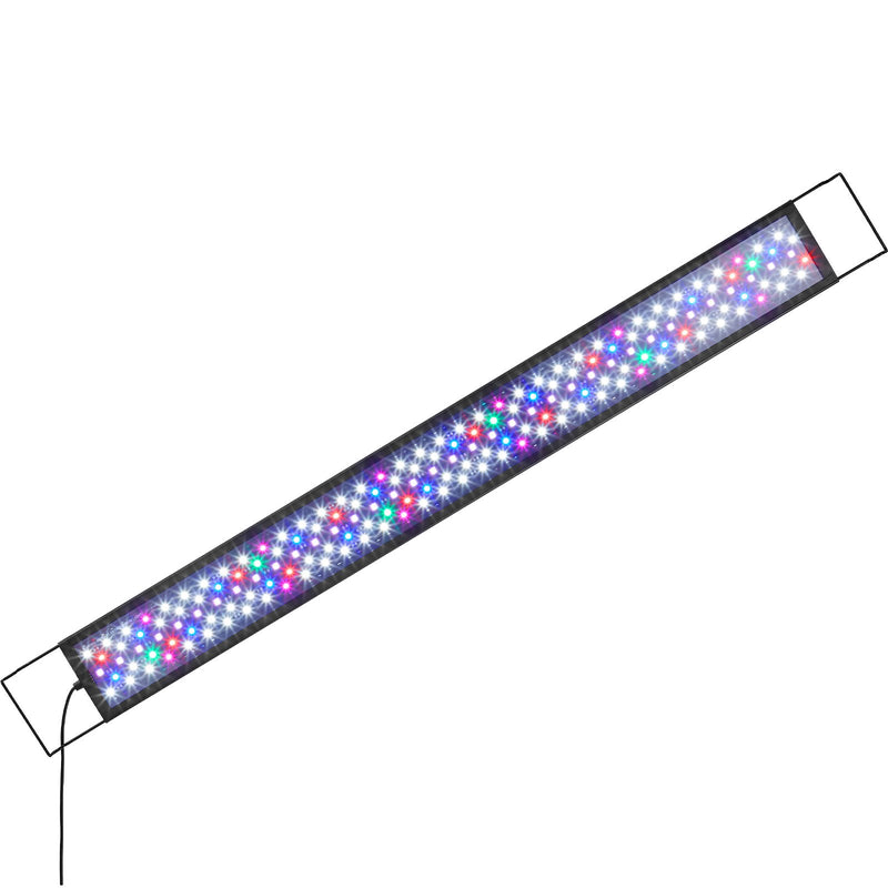 VEVOR Pilna Spektra Akvārija Gaisma ar LCD Displeju – 36W, Piemērota 91–107 cm Saldūdens Akvārijiem