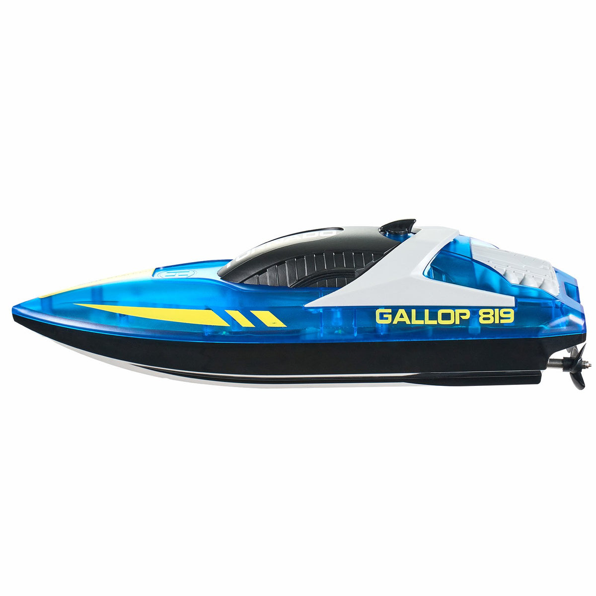 VEVOR RC-võidusõidupaat 2,4 GHz, 12 km/h, LED-iga, sinine