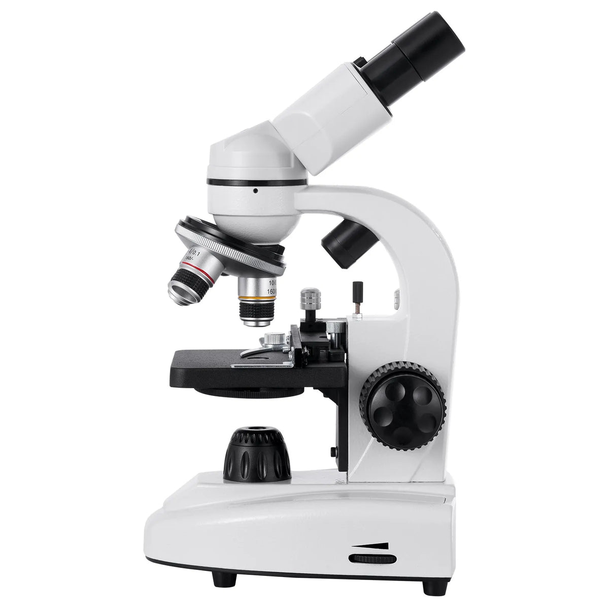 VEVOR Binocular Microscope for Adults with 40–2000× Magnification, Professional Compound Microscope Kit with LED Illumination and Phone Holder, Aluminium Alloy Body, Suitable for Laboratories, Schools and Home Use