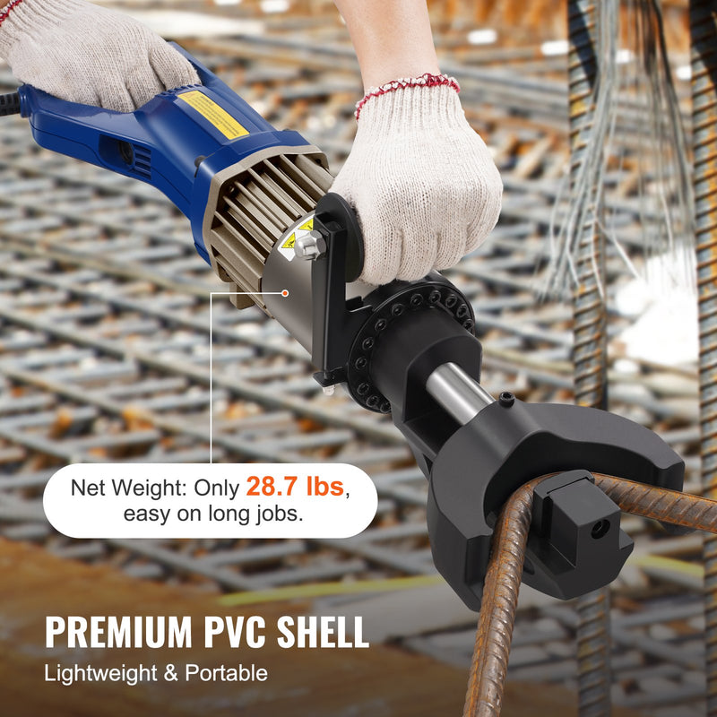 VEVOR 1500W elektriskais hidrauliskais armatūras locītājs - locīšana līdz līdz 12-22mmi (