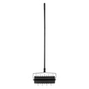 Zāliena aerators ar rullīti, 46 cm, manuāls, smags, melns