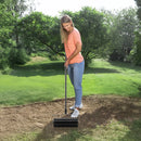 Zāliena aerators ar rullīti, 46 cm, manuāls, smags, melns