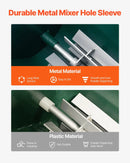 Sausās līnijas marķieris ar 2 riteņiem, 5,1 vai 10,2 cm līnijām, izturīgs tērauda krīta izkliedētājs 11,3 kg