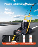 Līniju marķēšanas ratiņi 61 × 33 × 90 cm līniju marķēšanas iekārta, melna