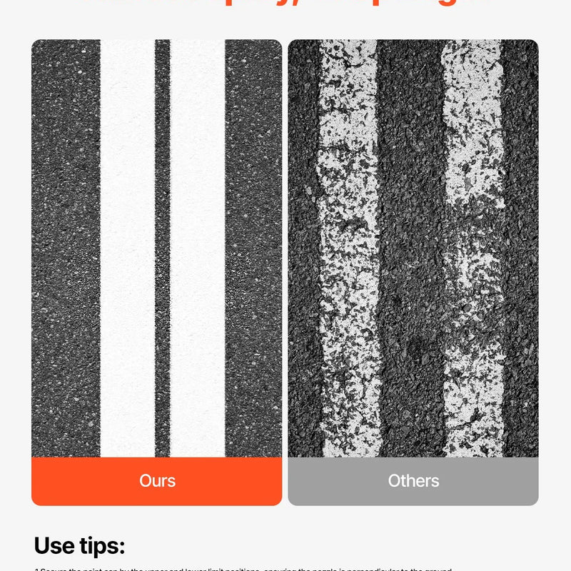 Līniju marķēšanas ratiņi 61 × 33 × 90 cm līniju marķēšanas iekārta, melna