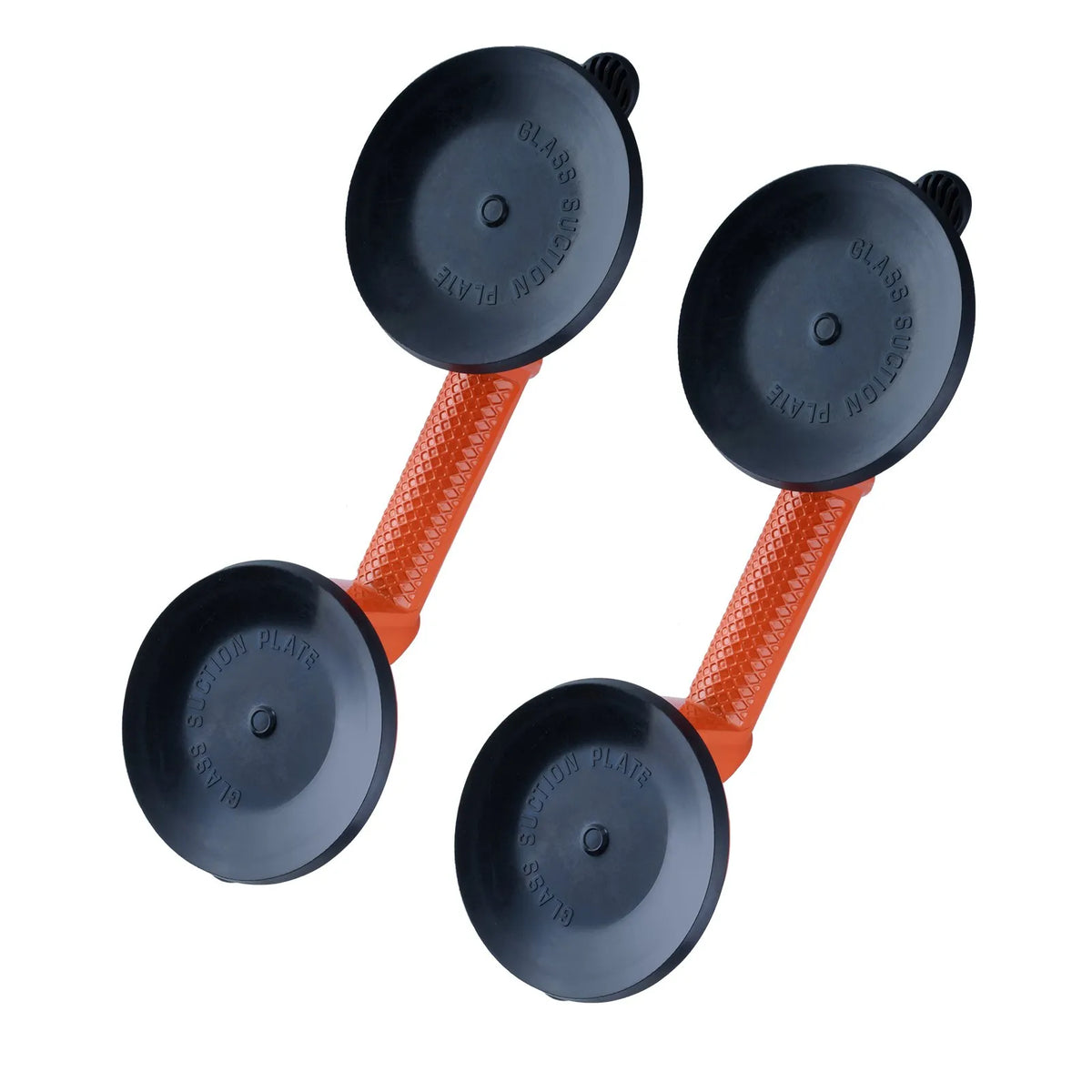 VEVOR Glass Vacuum Suction Cup, 11.9 cm, 2-Piece Set, 149.7 kg Lifting Capacity, Vacuum Suction Cup with Aluminium Handle, Reinforced Industrial Lifting Tool for Moving Glass, Granite, Tiles, Metal and Wood Panels