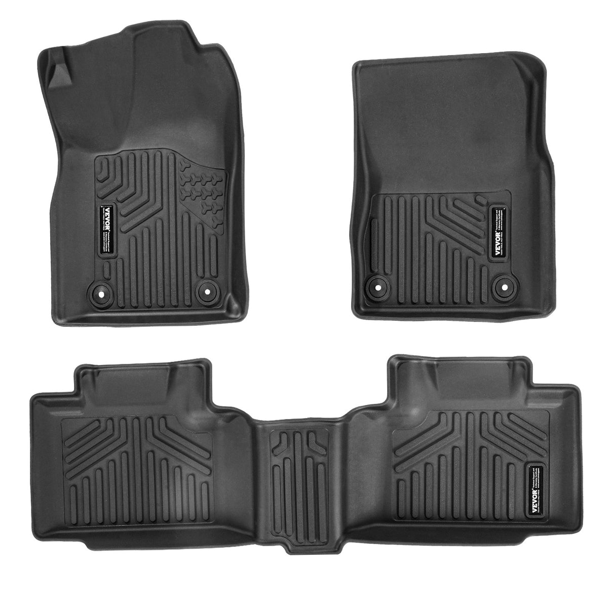 VEVOR Car Floor Mats for Dodge Durango / Jeep Grand Cherokee (2016–2024), 3 pcs
