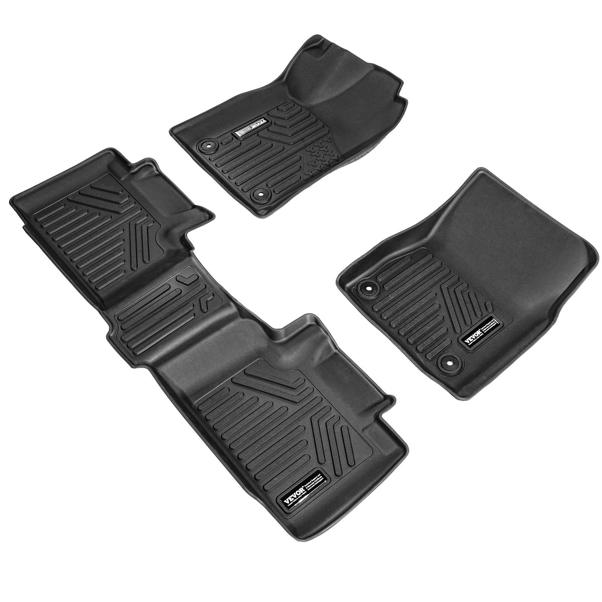 VEVOR Car Floor Mats for Dodge Durango / Jeep Grand Cherokee (2016–2024), 3 pcs