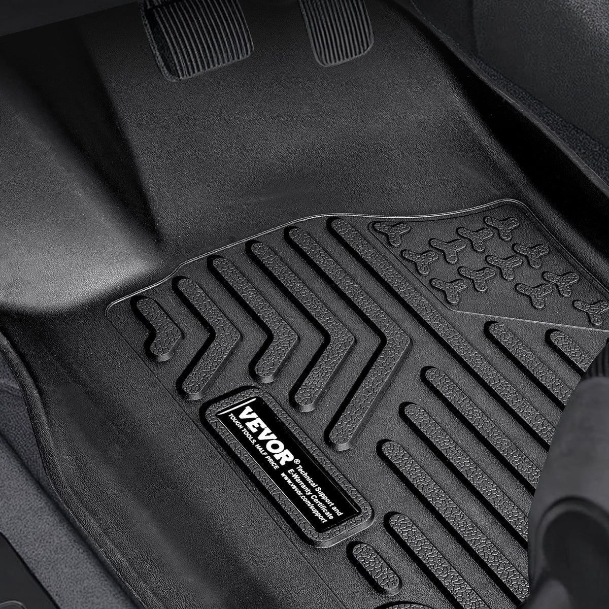 VEVOR Car Floor Mats for Dodge Durango / Jeep Grand Cherokee (2016–2024), 3 pcs