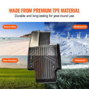 VEVOR automašīnas grīdas paklāji Toyota RAV4 (2019–2024, izņemot Hybrid un Prime), 3 gab., TPE