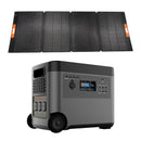 14 dienu piegāde_Pārnēsājama saules enerģijas spēkstacija 5 kVA, 2500 W, LiFePO4 akumulators, tīras sinusoīdas 220 V izeja, saules paneļu uzlāde, mājai, kempingam un rezerves barošanai