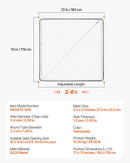 Metāla sieta dārza vārti 914 × 1219 мм (stabi nav iekļauti)