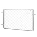 Ķēžu posmu žoga vārti 183 × 122 cm, regulējami, cinkoti, rūsas izturīgi, piemēroti 67-183 cm × 183 cm atvērumam, stabi nav iekļauti