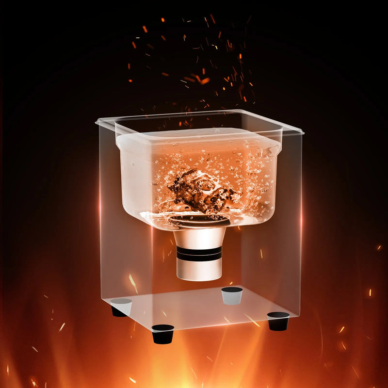 VEVOR ultraskaņas tīrītājs 1,3 l ar sildītāju un taimeri, profesionāls digitāls 40 kHz kavitācijas tīrītājs ar grozu, 50 W, pulksteņiem, brillēm, rotaslietām, zobu kapēm, rūpnieciskām detaļām un instrumentiem