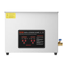 VEVOR 15 l ultraskaņas tīrītājs, profesionāla 360 W tīrīšanas iekārta ar taimeri un sildītāju, 40 kHz digitālais ultraskaņas tīrītājs ar grozu, pulksteņiem, brillēm, rotaslietām, zobu kapēm, rūpnieciskām detaļām un instrumentiem