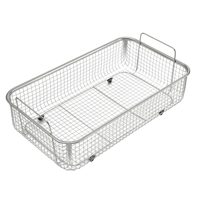 Profesionāls ultraskaņas rotaslietu tīrītājs, nerūsējošā tērauda apsildāma tīrīšanas ierīce brillēm, pulksteņiem, gredzeniem, sīkām detaļām, shēmplatēm (30L)