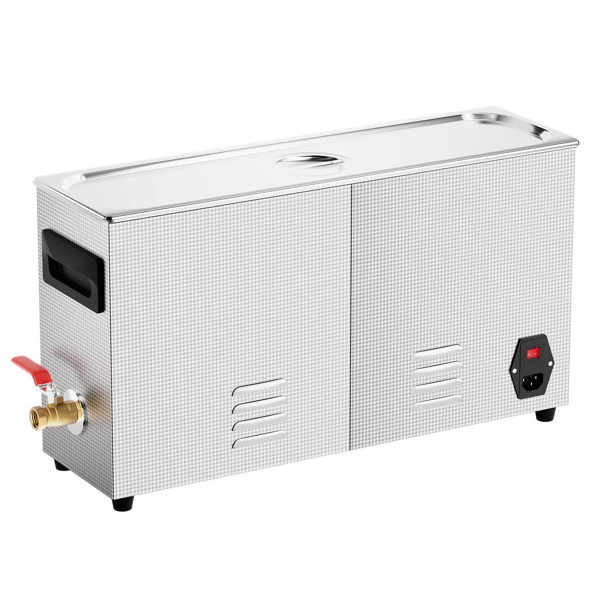 VEVOR 10 L Ultrasonic Cleaner, 300 W Professional Ultrasonic Cleaning Machine with Timer and Heater, 40 kHz Digital Ultrasonic Cleaner with Basket for Guns, Cartridges and Military Accessories