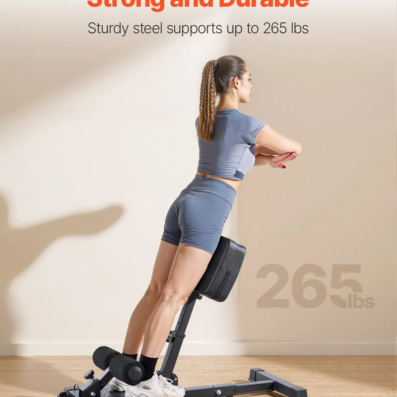 VEVOR sissy squat trenažieris, daudzfunkcionāls dziļo pietupienu sols kāju, korsetes un sēžas muskuļu trenēšanai, salokāms un viegli uzstādāms trenažieris mājas sporta zālei, melns - ZEMLETES.LV