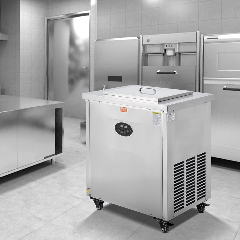 VEVOR Komerciālā saldējuma kociņu iekārta ar 2 veidnēm, 52 gab., līdz 1872 gab./dienā