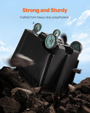 Komerciālais ledus konteiners 57 kg, pārnēsājams ledus ratiņš ar izolāciju, 80 x 58 x 74 cm, ar 4 riteņiem un bīdāmu vāku, piemērots ēdināšanai, virtuvēm, bāriem un restorāniem