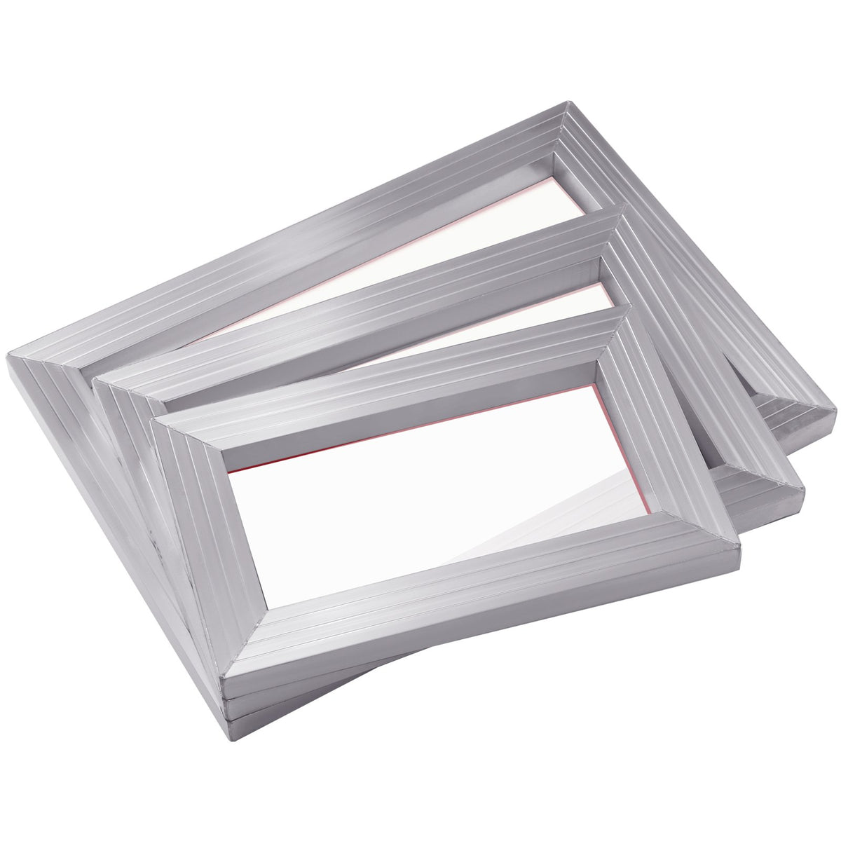 VEVOR Screen Printing Kit with 3 Aluminium Frames, 110 Mesh, Squeegees, Glitter and Films, for T-Shirt Printing