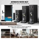 VEVOR komerciālais ūdens boilers 1500 W ar 316 nerūsējošā tērauda sildelementu un 50 l/h jaudu karstā ūdens padevei kafijai, tējai un birojam - ZEMLETES.LV