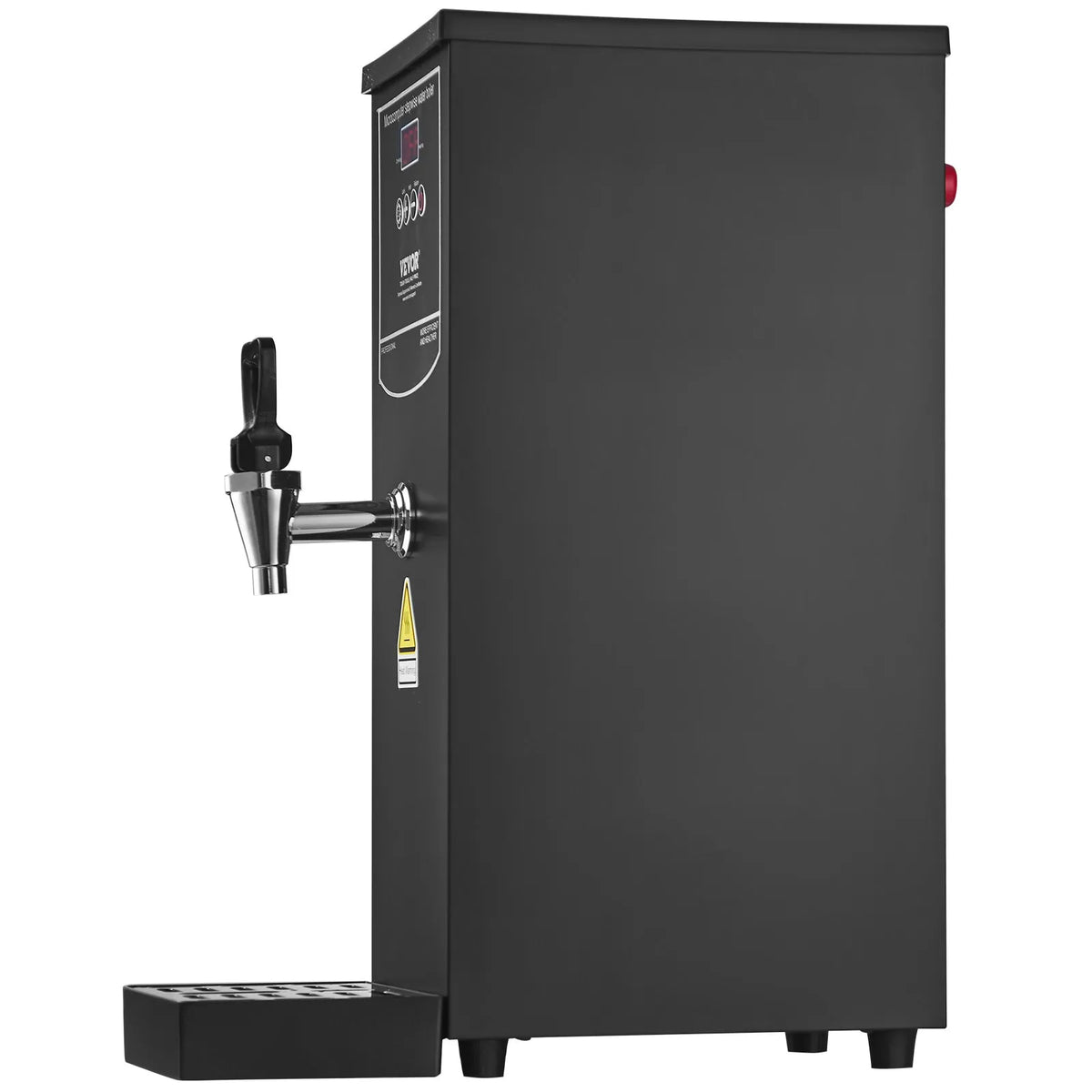 VEVOR komerciālais ūdens boilers 1500 W ar 316 nerūsējošā tērauda sildelementu un 50 l/h jaudu karstā ūdens padevei kafijai, tējai un birojam - ZEMLETES.LV