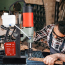 VEVOR magnētiskā urbjmašīna, 1200 W, Ø40 mm urbšanas diametrs, 13000 N magnētiskā pievilkšanas spēks, pārnēsājama elektriskā urbjmašīna ar mainīgu ātrumu, 580 apgr./min, piemērota jebkurām metāla virsmām un mājas uzlabošanas darbiem, CE sertificēta