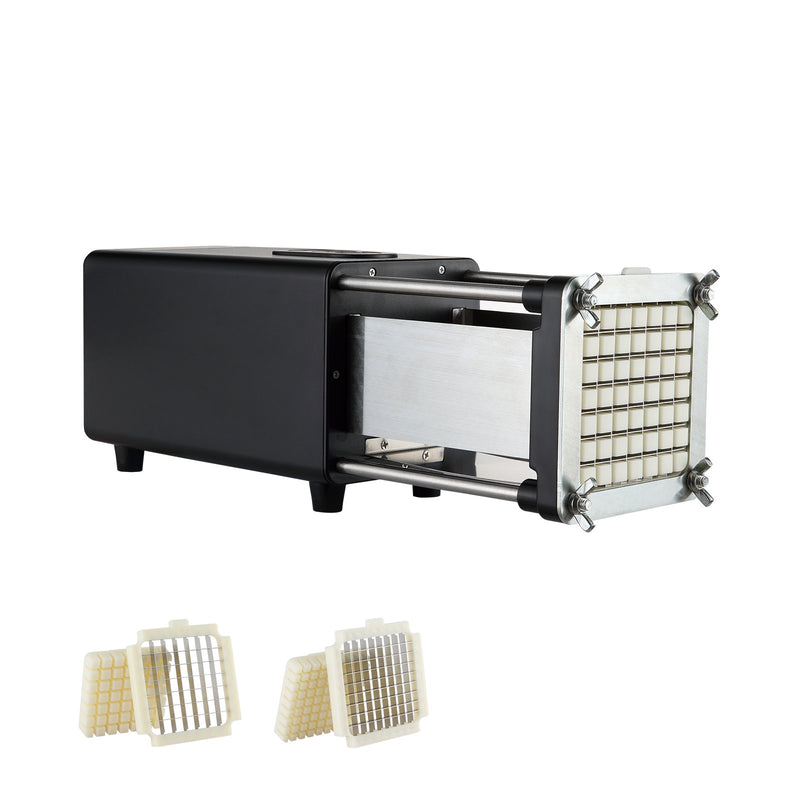 VEVOR elektriskais kartupelu frī griezējs, nerūsējošais terauds, dārzenu šēletājs