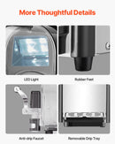 VEVOR 3L Komerciāls Slush Machine, Margarita, Smoothie un Saldēto Dzērienu Gatavotājs